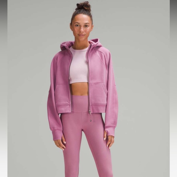 Lululemon Oversized Full Zip Velvet Dust XS/S - Picture 3 of 12
